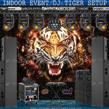 Indoor Event DJ Tiger SETUP